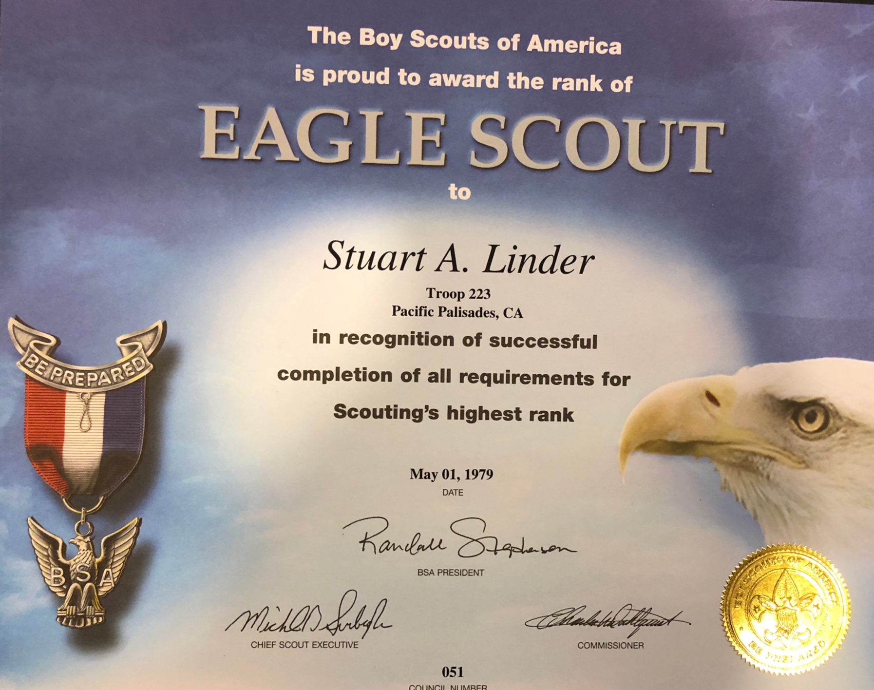 EAGLE SCOUT