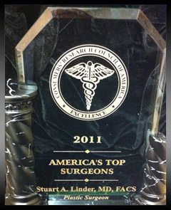 America's Top Plastic Surgeons 2011 Award