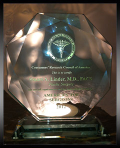 America's Top Plastic Surgeons 2012 Award