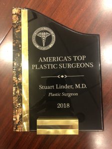 Top Plastic Surgeon Award for Dr. Linder